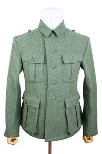 2. Weltkrieg Deutsche M40 Elite EM feldgraue Wolltunika Feldbluse - Bild 1 von 3