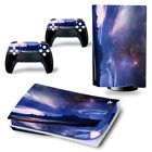 PS5 Decal Protective Cover Sticker Protective Film Game Console Decor For PS5