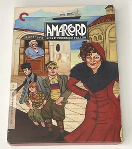 Amarcord Used DVD Criterion Frederico Fellini Arthouse - Imagen 1 de 8