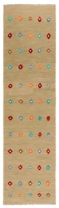 Kilim Afghan Handwoven Oriental Rug 297x79cm - Runner, Kilim, Carpet, Rug - Picture 1 of 13