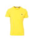 T Shirt Us Polo Assn Polo Shirt Man Cotton Yellow Fluo