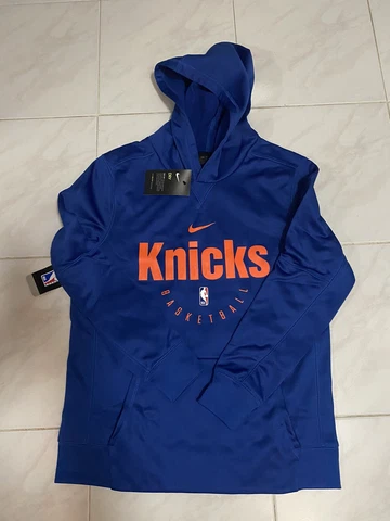 Nike New York Knicks Kids Hoodie Pullover Sweater L New Cover