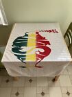 Phish Logo Flag (red, green, yellow,VINTAGE, nearly 3 by 5 feet, 100% polyester)
