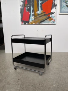 Design SERVIERWAGEN "FLAMBOY" 1958 Heinrich Pfalzberger Schweiz Wohnhilfe - Picture 1 of 24