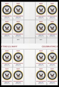 US 6004 Navy 250 Years F cross gutter block 16 MNH 2025 - Picture 1 of 1