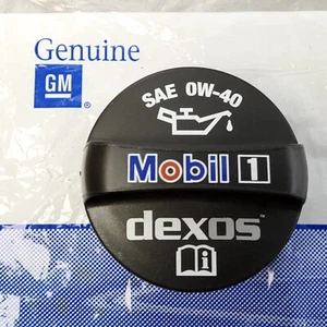 2019 Corvette 0W-40 Mobil 1 Engine Oil Tank Filler Cap NEW GM FC264 - Picture 1 of 7