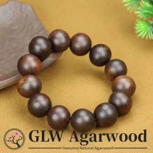 Vietnam Purple Chess Agilawood Bracelet Mala Meditation Agarwood Prayer Bead - Picture 1 of 12