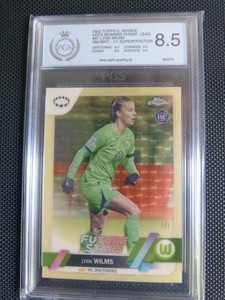 Topps CHROME Women's UCL 2022/23 Lynn Wilms 1/1 VFL Wolfsburg RC FS SUPERFRACTOR