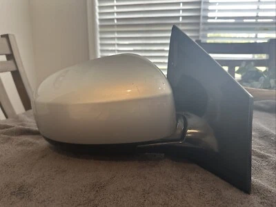 Espejo retrovisor eléctrico lateral derecho Nissan Murano 2010 pasajero sin calefacción plateado OEM Foto 1 de 4