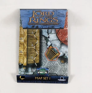 LORD OF THE RINGS LOTR COMBAT HEX Game MAP SET 1 Used VGC Sabertooth Games - Picture 1 of 2