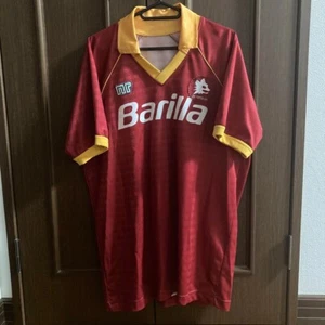 Maglia AS Roma M 1990 91 Home ennerre Football Vintage CALCIO Giannini - Foto 1 di 7