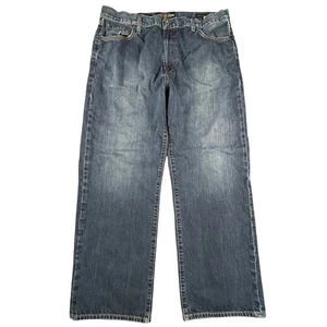 Lucky Brand 181 Relaxed Straight Jeans Herren Größe 38x30 Blau Denim Baggy - Bild 1 von 10