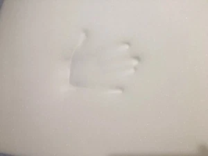 ORTHOPEDIC MEMORY FOAM MATTRESS TOPPERS ALL SIZES AND DEPTHS MEMORY FOAM - Picture 1 of 3