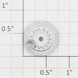 Athearn 25201 Silver Painted Plastic 0-6-0 HO Boiler Front - Picture 1 of 2