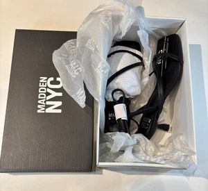 women’s black heels by Madden NYC. new in box; size 6 - Picture 1 of 3