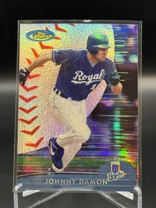 2000 Finest Johnny Damon Refractors #217 - Kansas City Royals - Picture 1 of 2