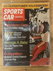 Vintage Auto Magazine - SPORTS CAR GRAPHIC - September 1968 - Picture 1 of 2