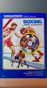 INTELLIVISION 2 GAME LOT CIB ;BOXING & PBA BOWLING .FREE SHIPPING TESTED