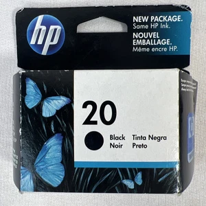 Mai 2018 Original HP 20 Original C6614D Tintenpatrone Schwarz - Bild 1 von 1