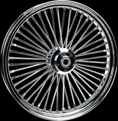 HD Chrome Dual 48 Spoke Front Wheel 26 X3.5 HD Electra Glide Ultra Classic 08-19 - Image 1 of 3