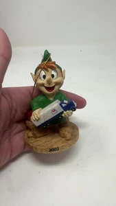 2003 Marathon Holiday Collector Series ~ Elf Ornament #3 von 6 ~ Serie 3 ~ 4" groß - Bild 1 von 4