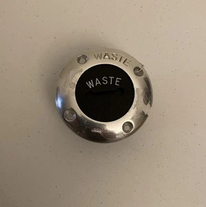 Rare Vintage Marinium Waste Deck Fill 2” Diameter 1.5” Tube Length - Picture 1 of 3