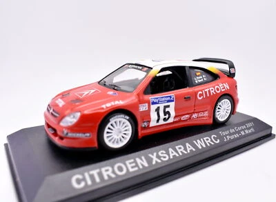 Modellino auto rally scala 1:43 Citroen Xsara WRC IXO diecast modellismo statico - Immagine 1 di 3