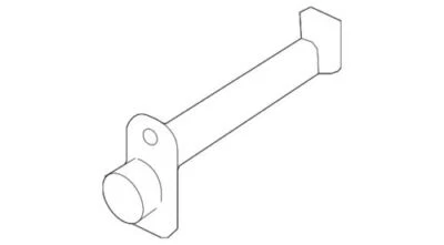 Genuine Nissan 2008-2013 Altima Hybrid SL SR Front Door Check Link 80430-ZN61A - Image 1 of 2