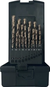 Projahn Spiralbohrersatz HSS-Co 19tlg. 1,0-10,0mm DIN 338 - Bild 1 von 1