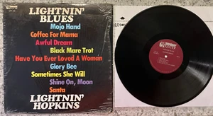 Lightnin' Hopkins – Lightnin' Blues ; LP SHRINK VG+ - Picture 1 of 2