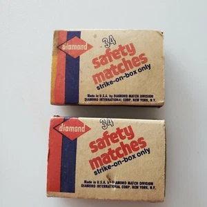 DIAMOND SAFETY STRIKE MATCH COLLECTION - Picture 1 of 4