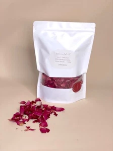 Dried Rose Petal Confetti - Ruby Red - 125g bag - Picture 1 of 4