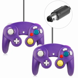 2Pack Wired NGC Controller Gamepad for Nintendo GameCube & Wii U Console Switch - Picture 1 of 12