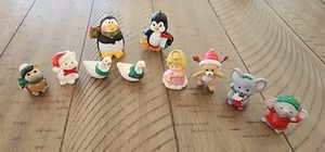 Konvolut 10 Vintage Weihnachtsminiaturen - Punze - Russ Berrie - Bild 1 von 7