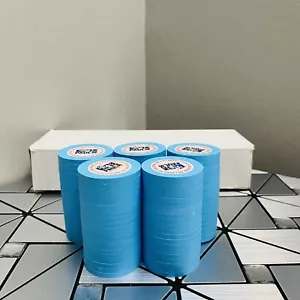 100 unidades Paulson sombrero de copa y molde de bastón muestra anuncio arcilla fichas de póker RARO - Imagen 1 de 5
