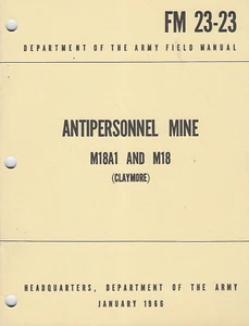 Historical book for Claymore Mine, M18A1 and M18, Operator - Foto 1 di 1