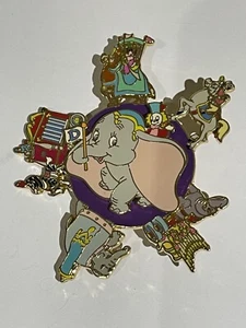 2007 Disney Shopping Dumbo Circus Parade Spinner Jumbo Pin LE 500 - Picture 1 of 2