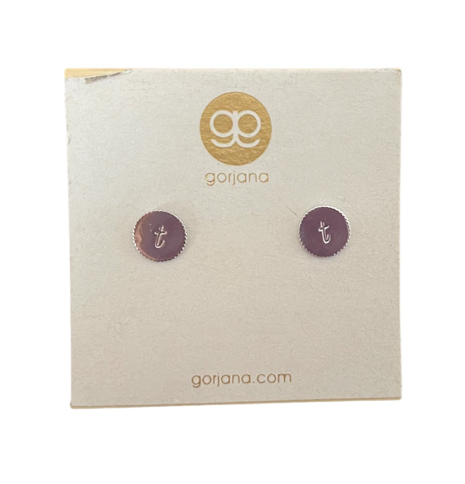Gorjana Women's Silver t Stud Earrings J1055