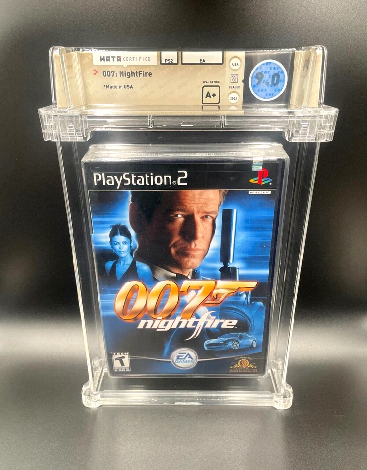 007 Nightfire PS2 Precintado Nuevo 2002 Etiqueta Negra WATA 9.0 A+ Foto 1 de 4