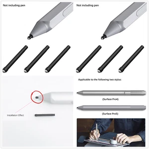 For HB Microsoft Surface Pro4/5/6/7/Book Refill Pencil Pen Tips Pencil Nibs Set - Picture 1 of 9
