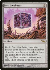 1X Myr Incubator Mirrodin NM/EX MTG CARD