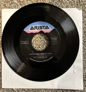 Ray Parker Jr Christmas Time Is Here/Jamie 7" 45 RPM Vinyl Record EX+ Holiday 45 - Picture 1 of 2