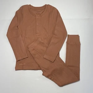 Liewood Pyjama Set Girls Pink 4Y-7Y Wilhelm Shirt and Pants Organic Cotton NWT - Picture 1 of 10