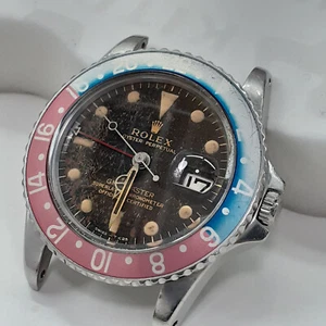 Very Rare Rolex GMT Master Cornino Pumpkin Gilt Dial Watch 1675 Circa 1965 - Picture 1 of 12