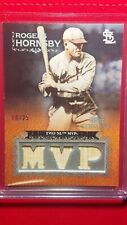 ROGERS HORNSBY 2009 Topps Sterling Triple Bat Relic /25 St Louis Cardinals HOF