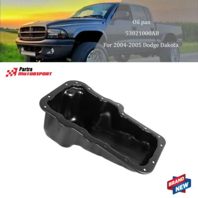 Pan de aceite del motor para Dodge Ram 1500 Dakota 2002-10 Jeep Liberty 2002-2012 3,7 L V6 Foto 1 de 4
