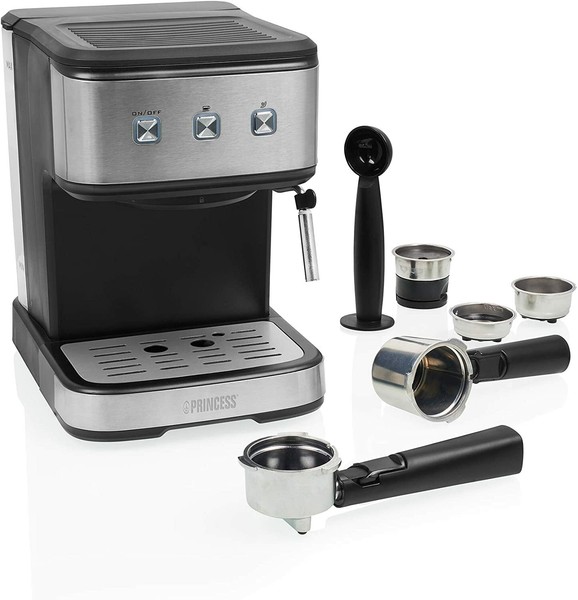 Oster prima latte espresso coffee machine milk treatment 15 bar stainless steel Photo Related