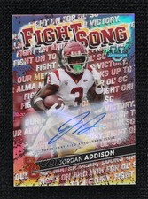 2022-23 Bowman's Best University Fight Song Auto /99 Jordan Addison #FS-13 Auto
