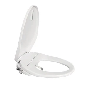 Intelligent electric toilet seat with adjustable heating belt dual control mode - Picture 1 of 9