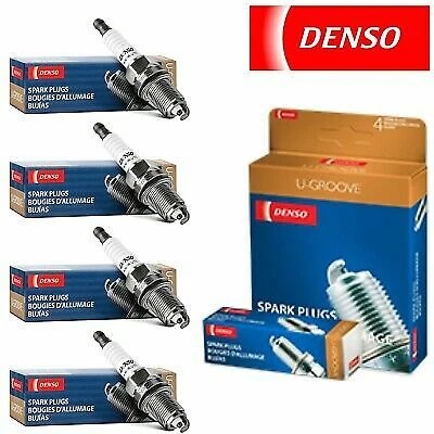4 Denso Nickel Resistor Spark Plugs for 2001-2004 Mercedes-Benz SLK230 L4-2.3L - Imagem 1 de 4